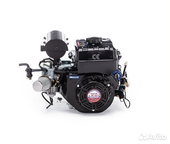 Бензиновый Двигатель Lifan GS212E (13л.с.)