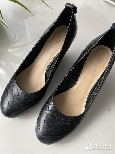 Туфли на танкетке 36