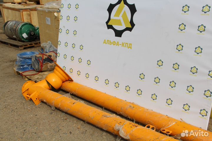 Шнек подачи цемента бру