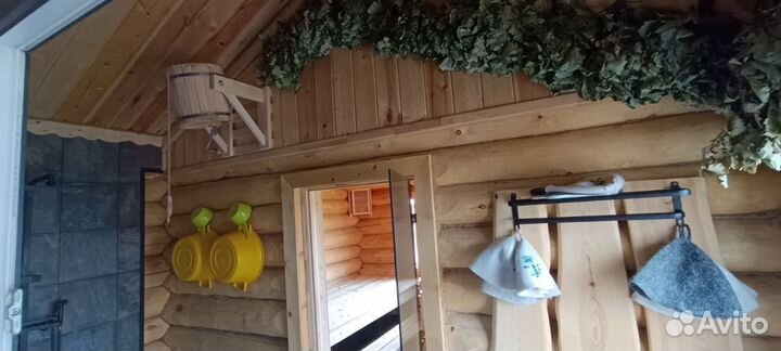 Баня и Сибирский чан в красивом доме