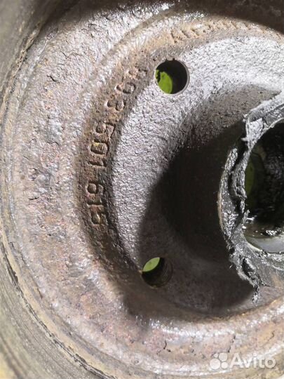 Барабан тормозной Ауди 80 90 Б3