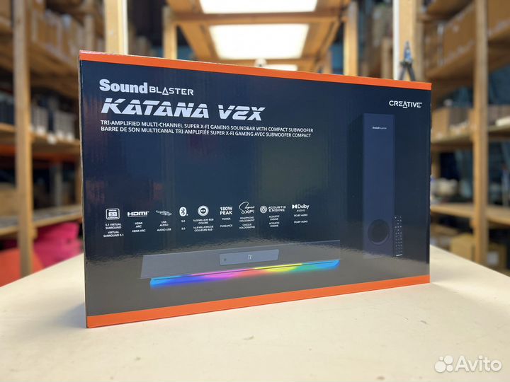 Новые creative sound blaster katana V2X