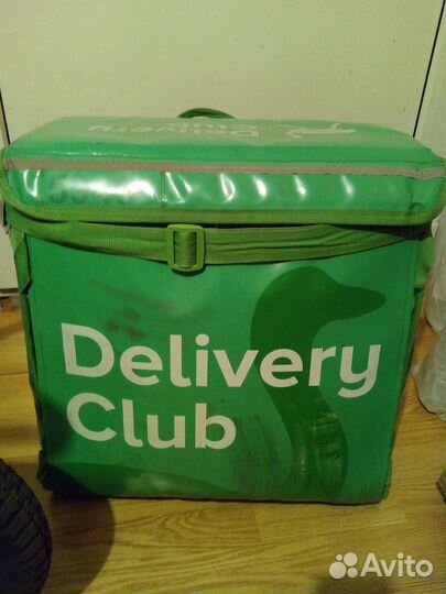 Термосумка деливери клаб, термокороб