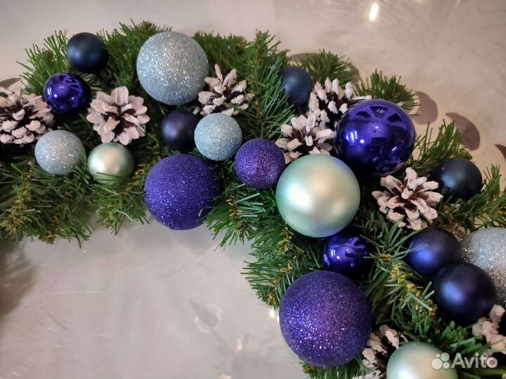 Новогодний декор. Веночек