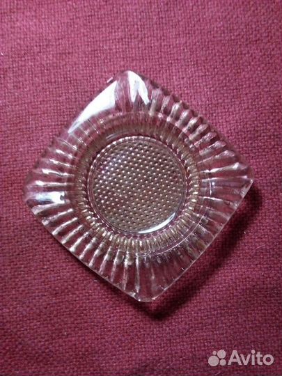 Пепельница (желтое стекло) возврат в СССР