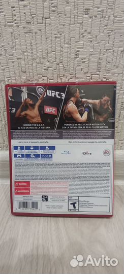 Диск UFC 3 ps4