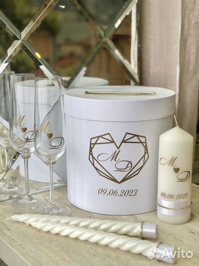 Свадебная казна/сундучок для денег