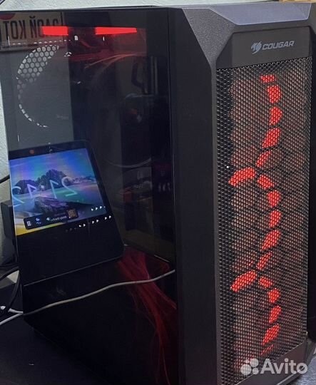 Игровой компьютер Ryzen 5 5600x/16gb/RX6600XT