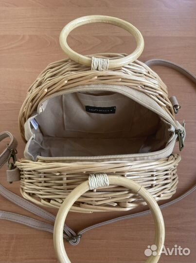 Сумка соломенная плетеная