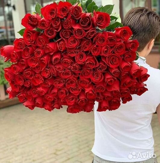 Высокие розы Гигантские розы Доставка цветов