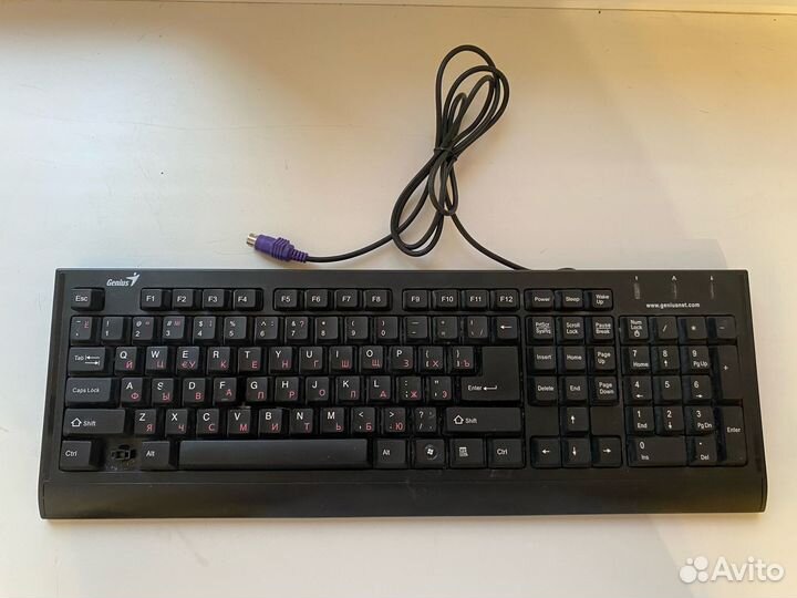 Мембранная кабельная клавиатура