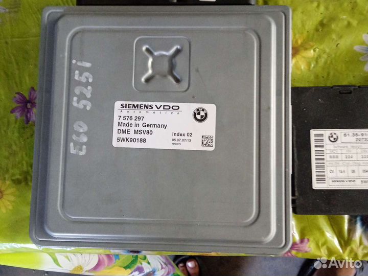 Блок управления двигателем бмв е90