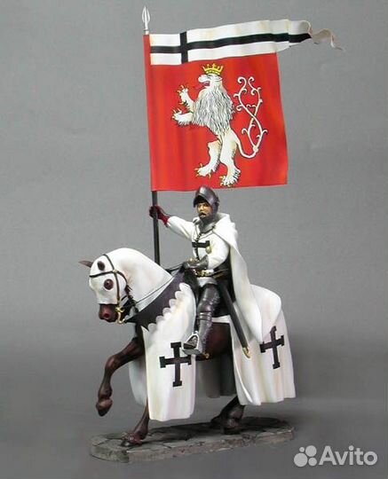 Конные фигуры Средневековье 54мм