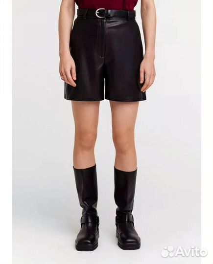 Шорты кожаные