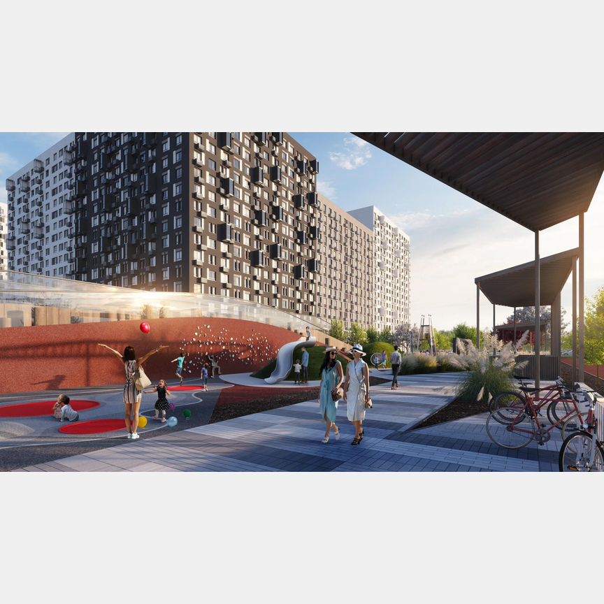 1-к. квартира, 35,1 м², 9/9 эт.