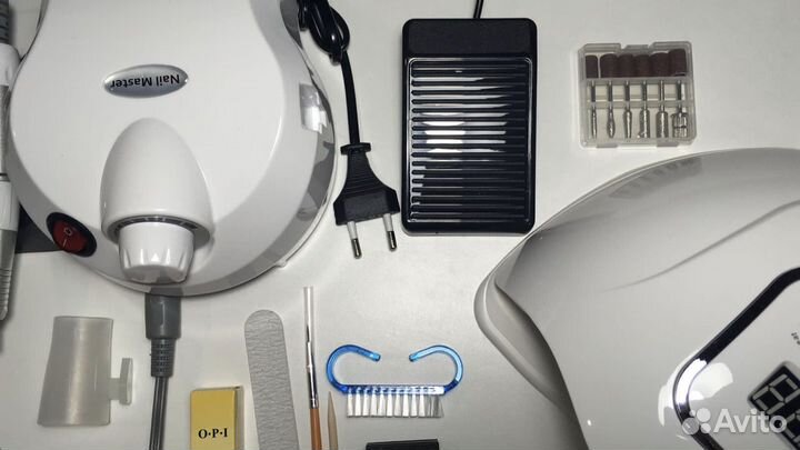 Аппарат для маникюра и лампа