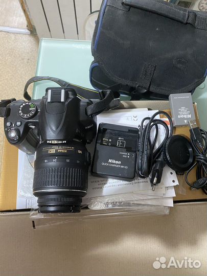 Зеркальный фотоаппарат nicon d3000 kit