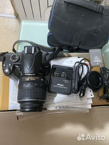 Зеркальный фотоаппарат nicon d3000 kit