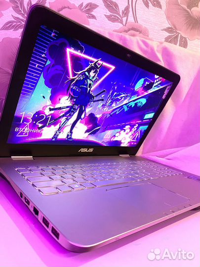 Мощный и быстрый, игровой ноутбук asus