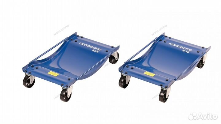 Тележка под колесо для перемещения авто 2 шт N3S