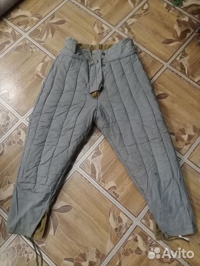 Ватные штаны СССР