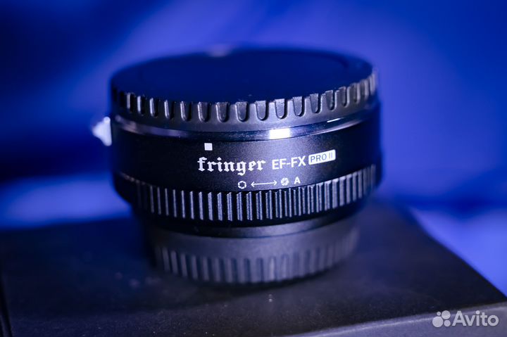 Объектив, адаптер для Fuji XT4 + аксессуары