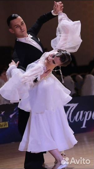 Платье для бальных танцев стандарт