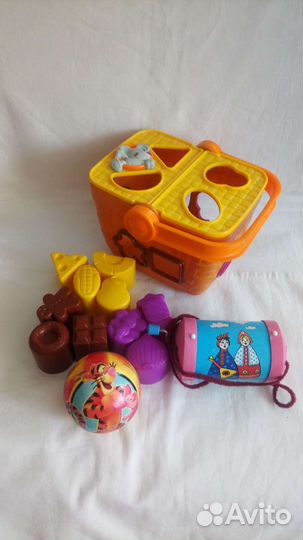 Детские развивающие игрушки пакетом