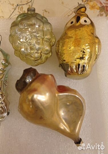 Елочные игрушки СССР в реставрацию