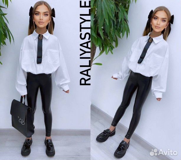 Блузка школьная для девочки с утяжками 11/12 лет