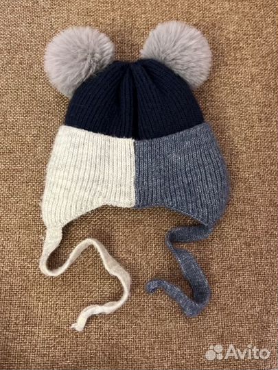 Шапки 46-48 см варежки носочки