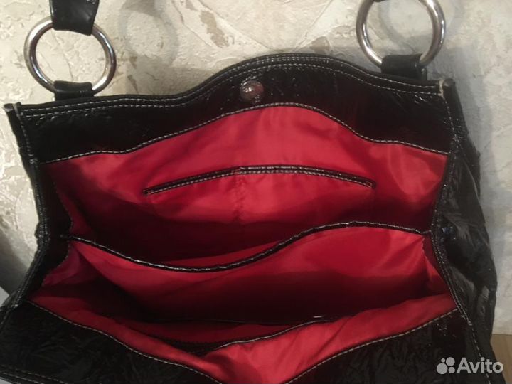 Сумка натуральная кожа nine west