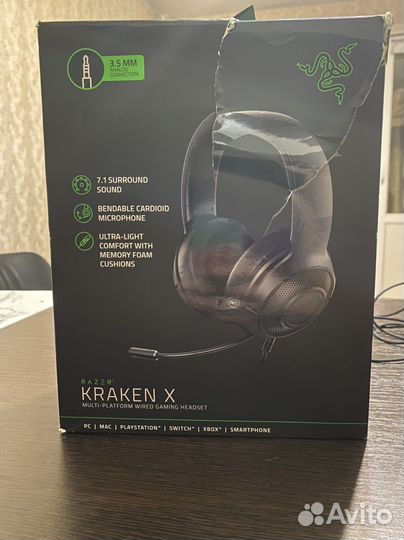 Наушники Razer kraken x