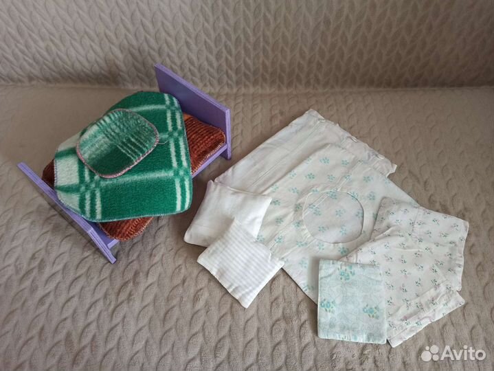 Кроватка с постелью СССР