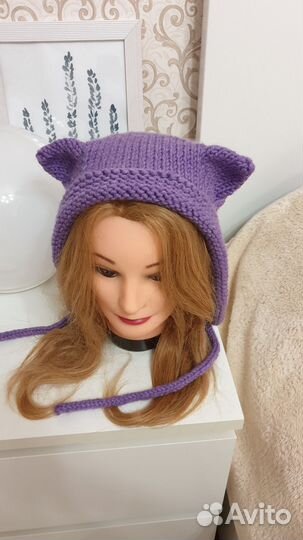 Шапка кото- чепчик