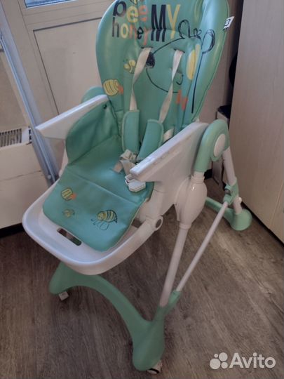 Стульчик для кормления babyton happy animals