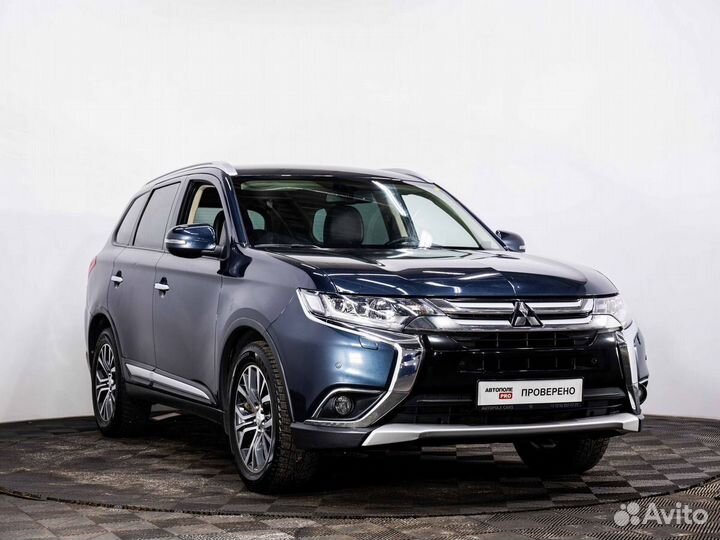 Mitsubishi Outlander 2.4 CVT, 2016, 78 636 км