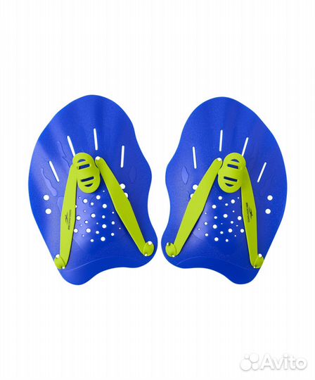 Лопатки для плавания 25degrees Alfa Blue/Lime