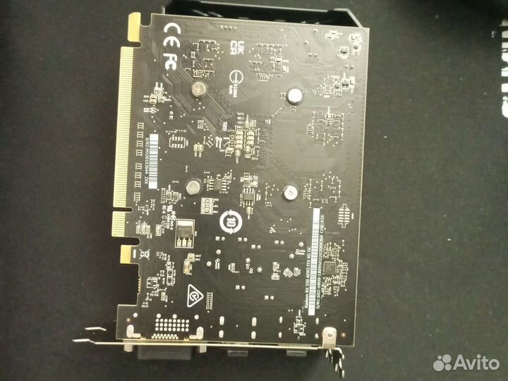 Видеокарта msi RX 550 aero ITX 4GB