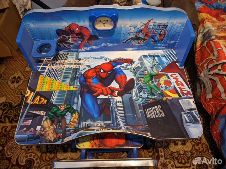 Детский растущий стол и стул