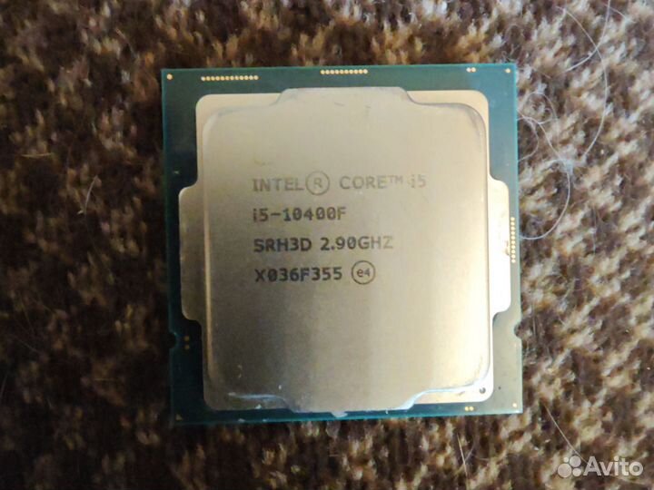 Cpu intel core i5 10400f