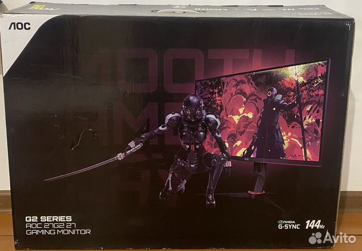 Монитор AOC 27g2/bk 144 Гц Gaming Monitor