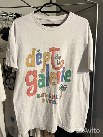 Футболка Gallery Dept White Logo оригинал
