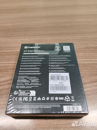 2.5 PATA SSD 64 GB Transcend