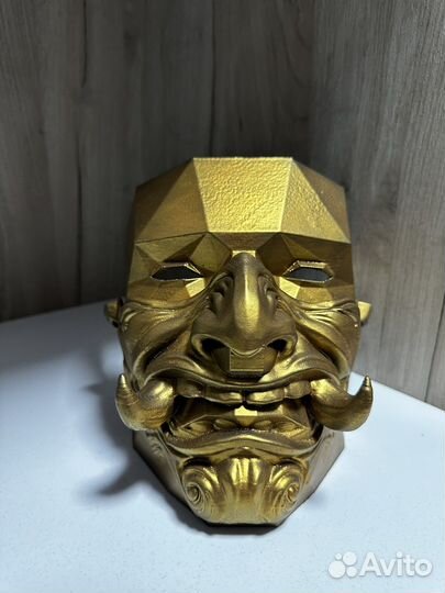 Маска самурая 3d печать