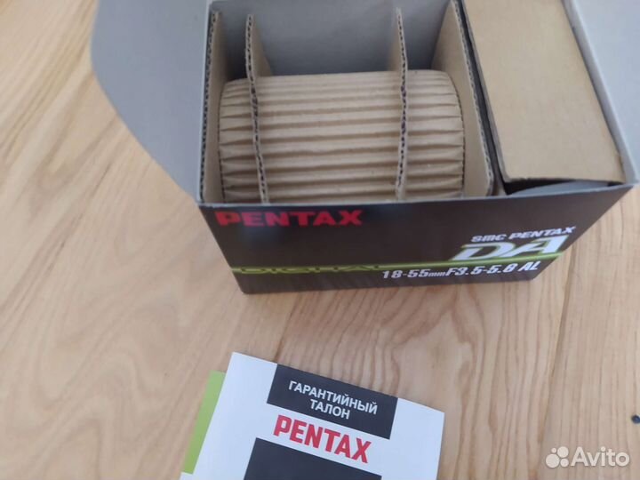 Объектив Pentax DA 18-55mm f3.5-5.6 AL