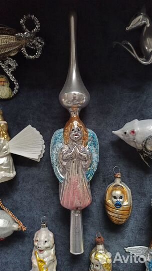 Ёлочные игрушки в викторианском стиле