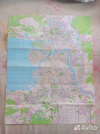 Карта метро Ленинграда