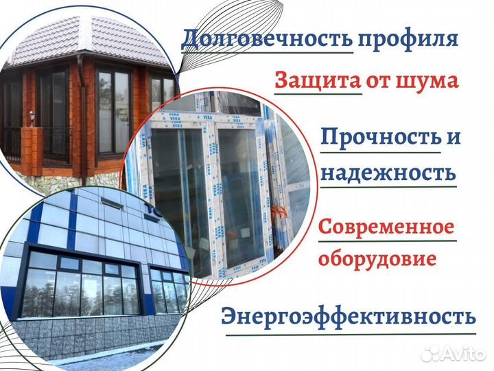 Пластиковые окна, с установкой