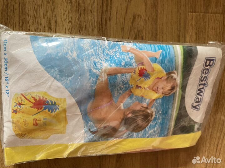 Для плавания жилет нарукавники intex bestway